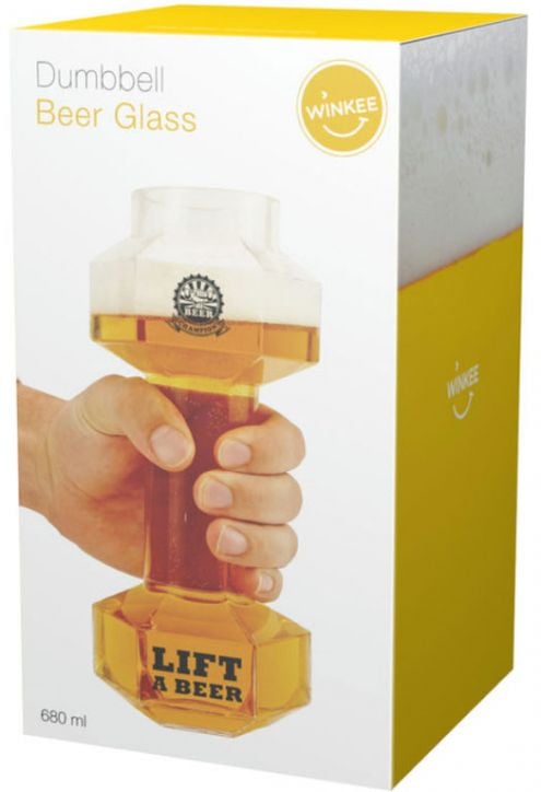 Чаша Winkee - Стъклен дъмбел