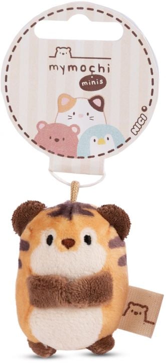 Плюшена играчка Nici Mymochi Minis - Тигър Tiggy, 5 см.