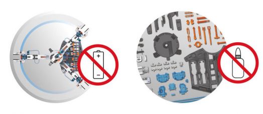 Научен комплект Buki Sciences - Хидравличен робот ръка