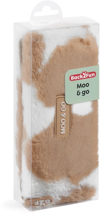 Плюшен несесер Miquelrius Back2Fun Moo & Go, кафяв