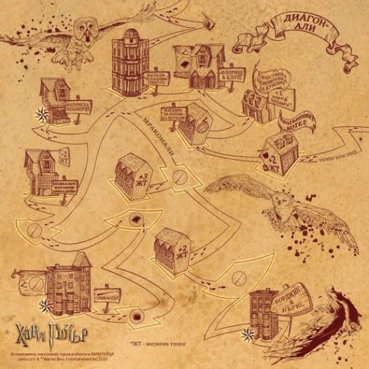 Настолна игра Хари Потър: Една година в Хогуортс