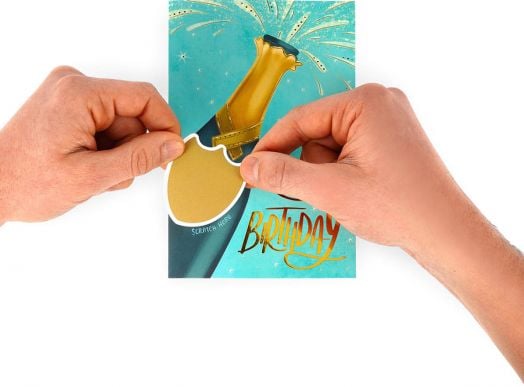 Скреч картичка Legami Happy Birthday