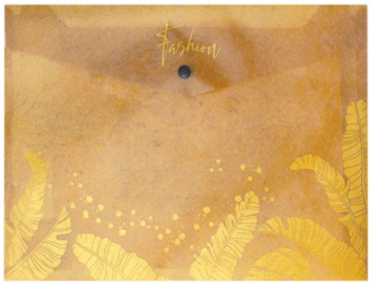 Папка с копче Spree Kraft Gold A4, асортимент