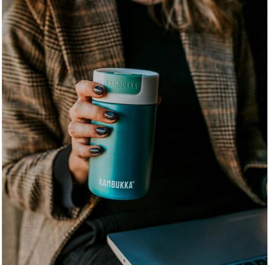 Стоманена термочаша Kambukka Olympus Enchanted Forest, 0.300 л.
