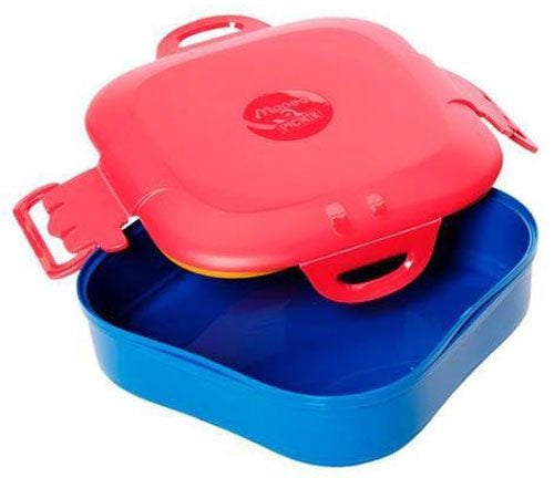Кутия за храна Maped Concept Kids, червена