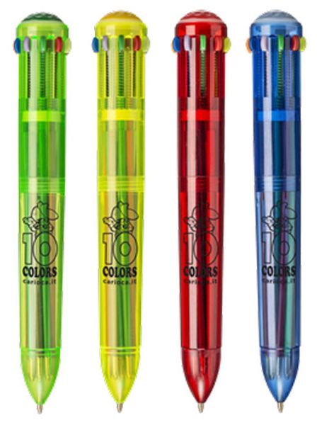 Многоцветна химикалка Carioca Maxi