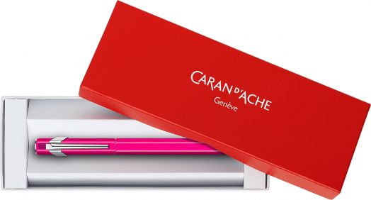 Писалка Caran d'Ache 849 Metal Fluo Pink