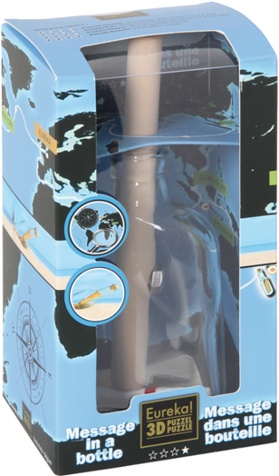 3D пъзел Eureka - Message In A Bottle