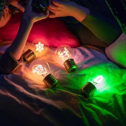 Лампа крушка Legami Bulb Fiction - Коледна елха