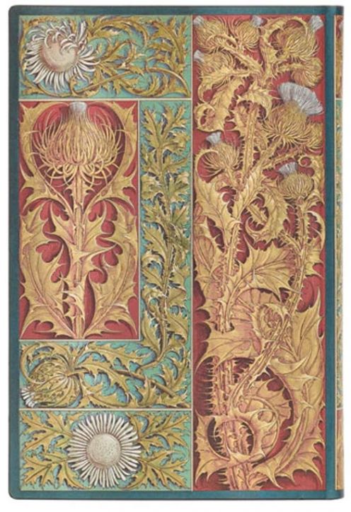 Тефтер Paperblanks - Wild Thistle Mini, 9.5 х 14 см.