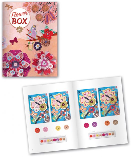 Креативен комплект Djeco - Цветна градина