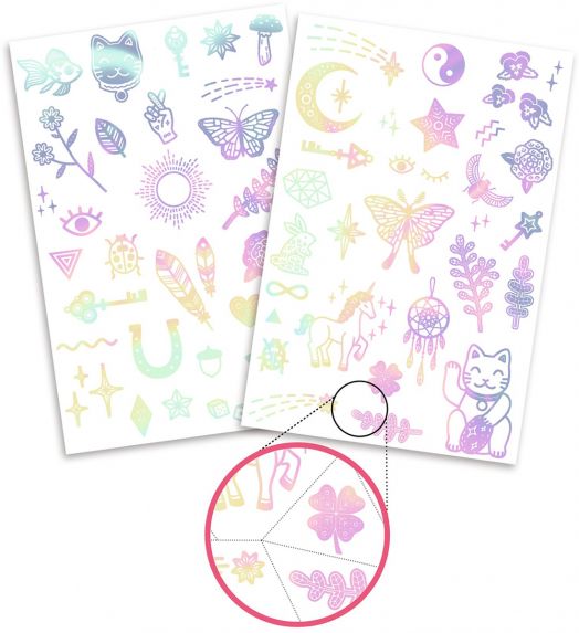 Татуировки Djeco - Lucky Charms