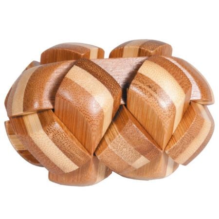 3D пъзел от бамбук - Овал