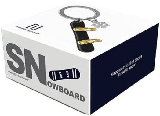 Ключодържател Metalmorphose - Snowboard with snowflake