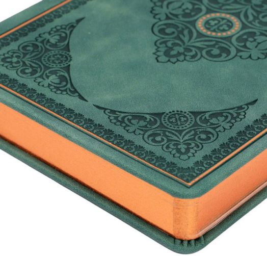 Тефтер Victoria's Journals Old Book В6, тъмнозелен