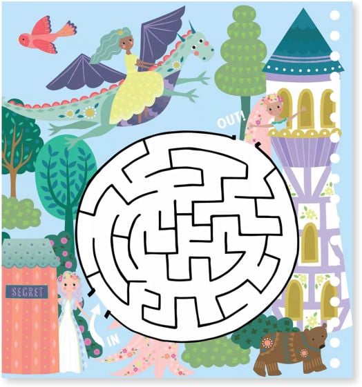 Магическа книжка за рисуване Floss & Rock - Fairy Tale