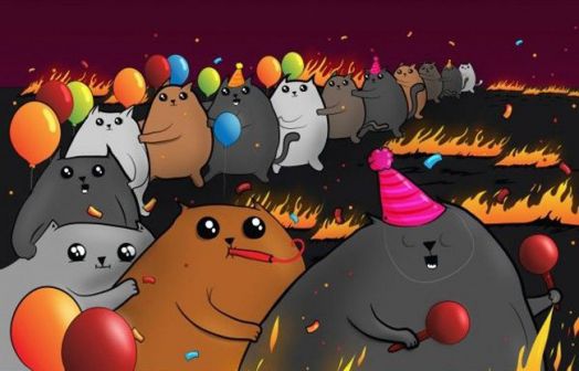 Настолна игра: Експлодиращи Котета, парти кутия