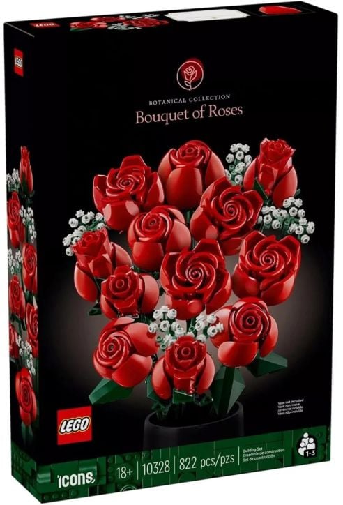 LEGO Icons - Букет рози