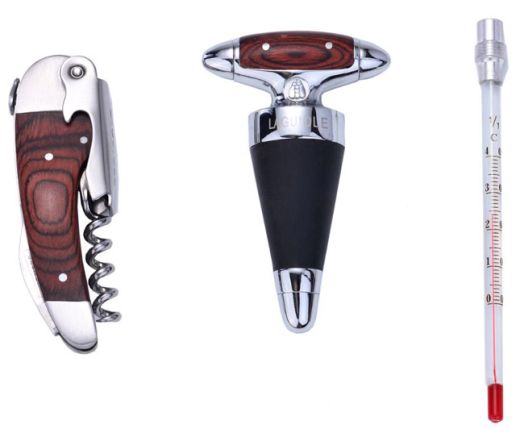 Комплект аксесоари за вино Laguiole, 3 части