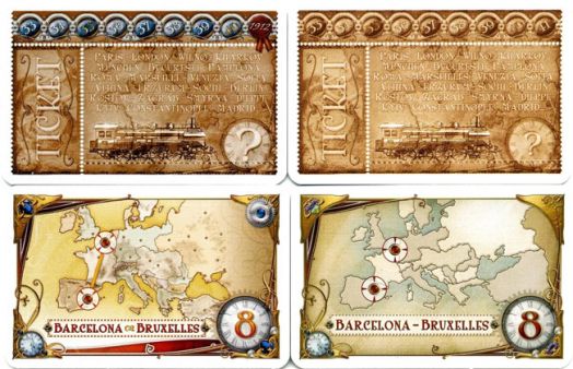 Разширение към настолна игра Ticket to Ride: Europa 1912