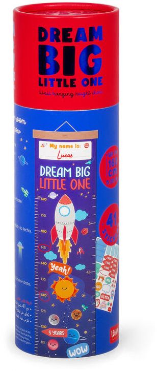 Детски метър за стена Legami - Space