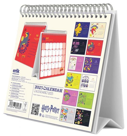 Настолен календар Grupo Erik - Harry Potter, 2025 година