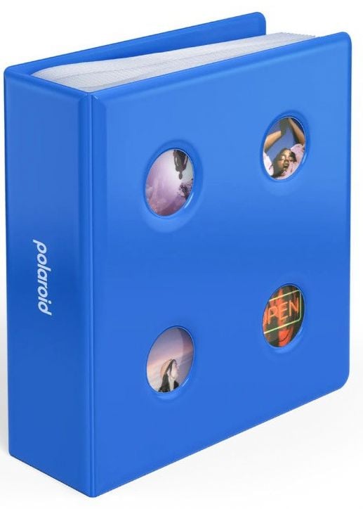 Фотоалбум Polaroid Go Large Puffy за 160 снимки, син