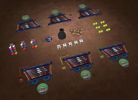 Настолна игра Quartz: The Dice Game