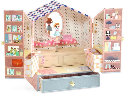 Музикална кутия Djeco: Tinou Shop