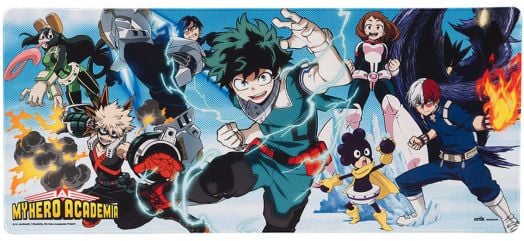Геймърска подложка за бюро Grupo Erik - My Hero Academia