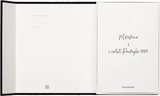Тефтер Moleskine Velvet Black в кутия