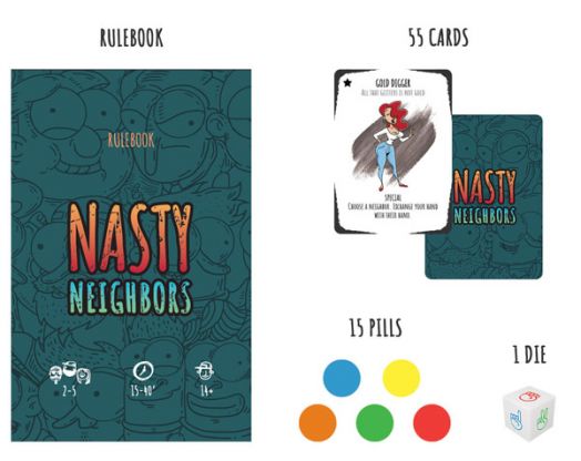 Настолна игра: Nasty Neighbors