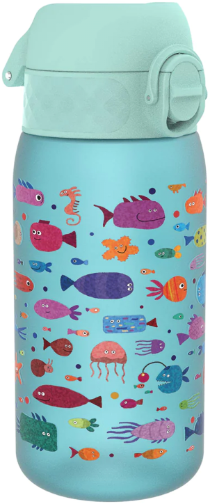 Бутилка за вода Ion8 - Рибки, 350 мл.