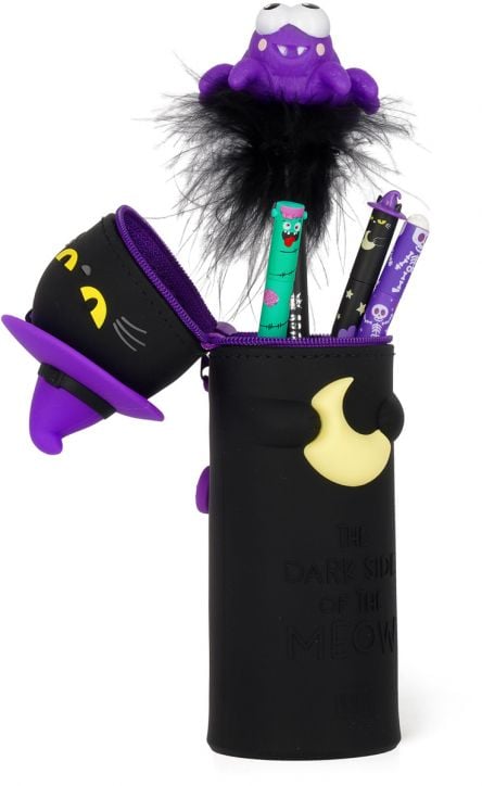 2-в-1 силиконов несесер Legami Kawaii - Kitty Witch