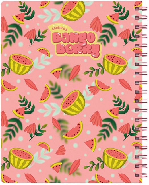 Тетрадка Santoro Bangoberry Piggy Pig