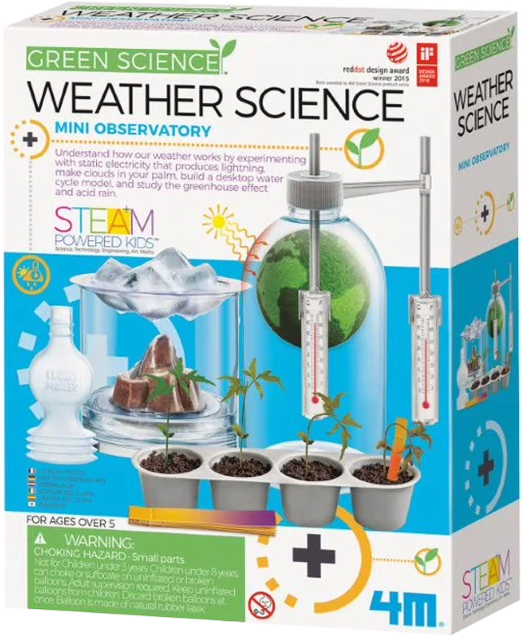 Комплект Зелена наука 4M - Климатът и времето