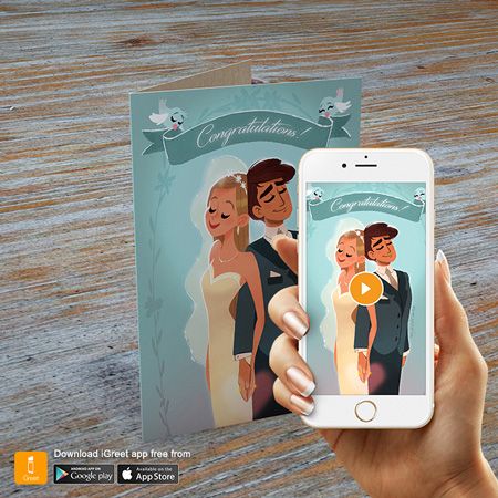 iGreet Картичка - Сватбени пожелания