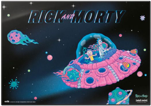 Подложка за бюро Rick & Morty Virus Attack
