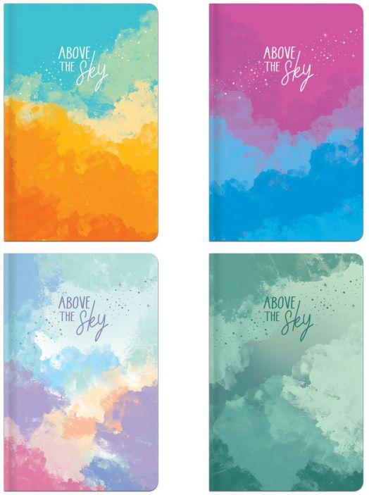 Тефтер Lastva Sky А6, 96 листа с широки редове