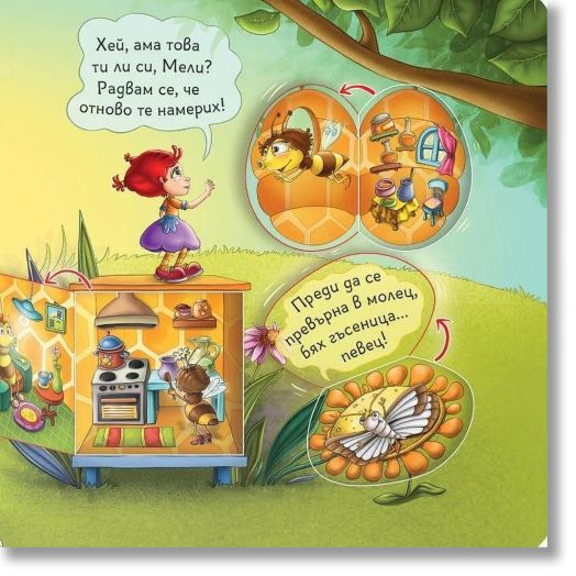 Как пчелата опрашва цветята?