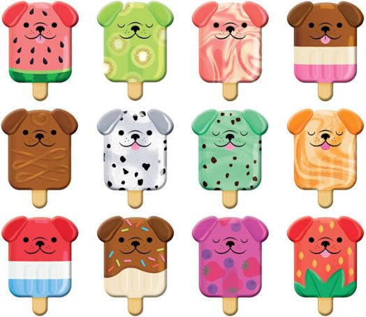 Мемори игра с форма Mudpuppy - Сладоледи