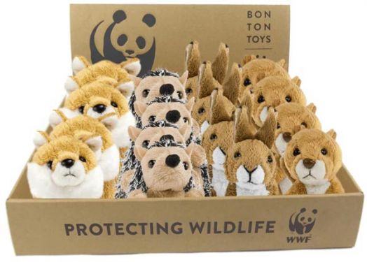 Плюшена играчка WWF - Зайче, 10 см.