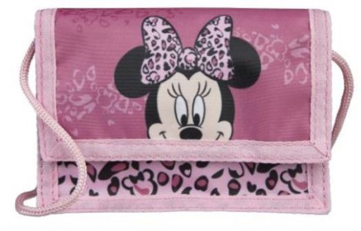 Детско портмоне Minnie Mouse, с връв