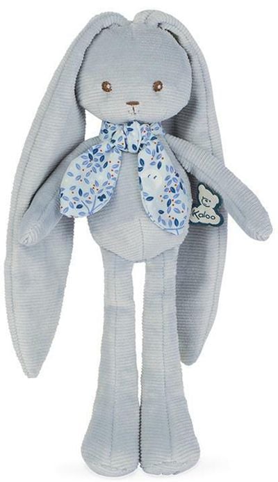 Плюшена играчка Kaloo - Малко зайче, синьо
