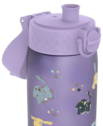 Бутилка за вода Ion8 - Кучета, 500 мл.