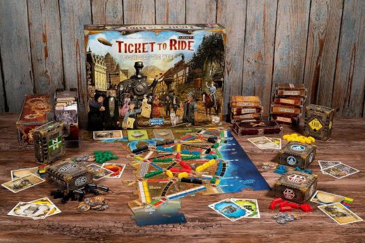 Настолна игра Ticket To Ride Legacy: Legends of the West