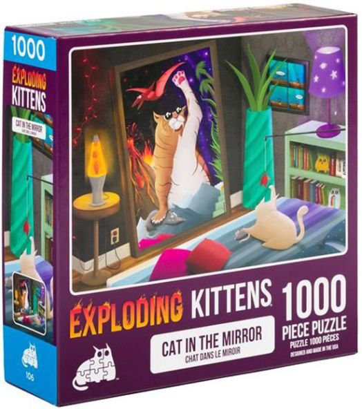 Пъзел Експлодиращи Котета - Огледало, 1000 части