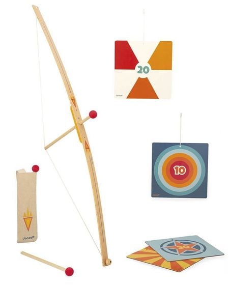 Детски комплект Janod - Стрелба с лък