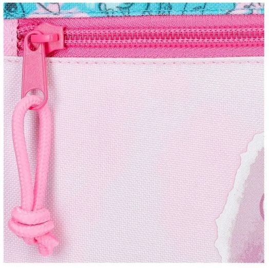 Детска чанта за през рамо Stitch Heart, кръгла