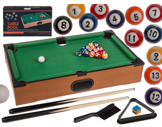 Дървена мини билярдна маса Out of the Blue